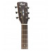 Электро-акустическая гитара, цвет натуральный, Cort L300VF-NAT