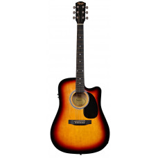 Электроакустическая гитара FENDER SQUIER SA-105CE SB